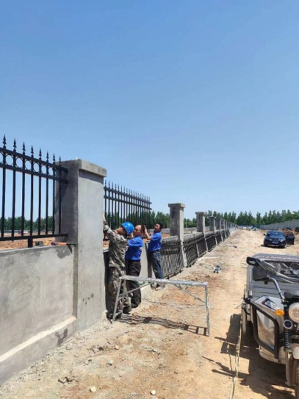 临城恒利电器有限公司新厂区锌钢护栏项目